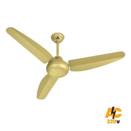 Sparkle Model Ceiling Fan  Golden (220 Volt)