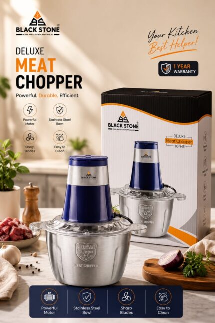 Black Stone Meat Mincer BS-948 – Heavy Duty Electric Grinder