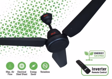 Belvin Tulip Super Inverter 30W Ceiling Fan | 75% Energy Saving Smart Fan