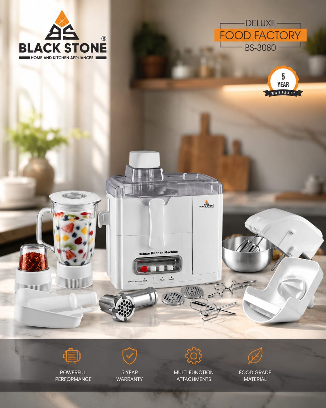 Deluxe Food Factory (Model BS-3080)1